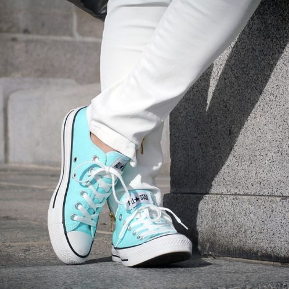 Converse Aqua Sneakers